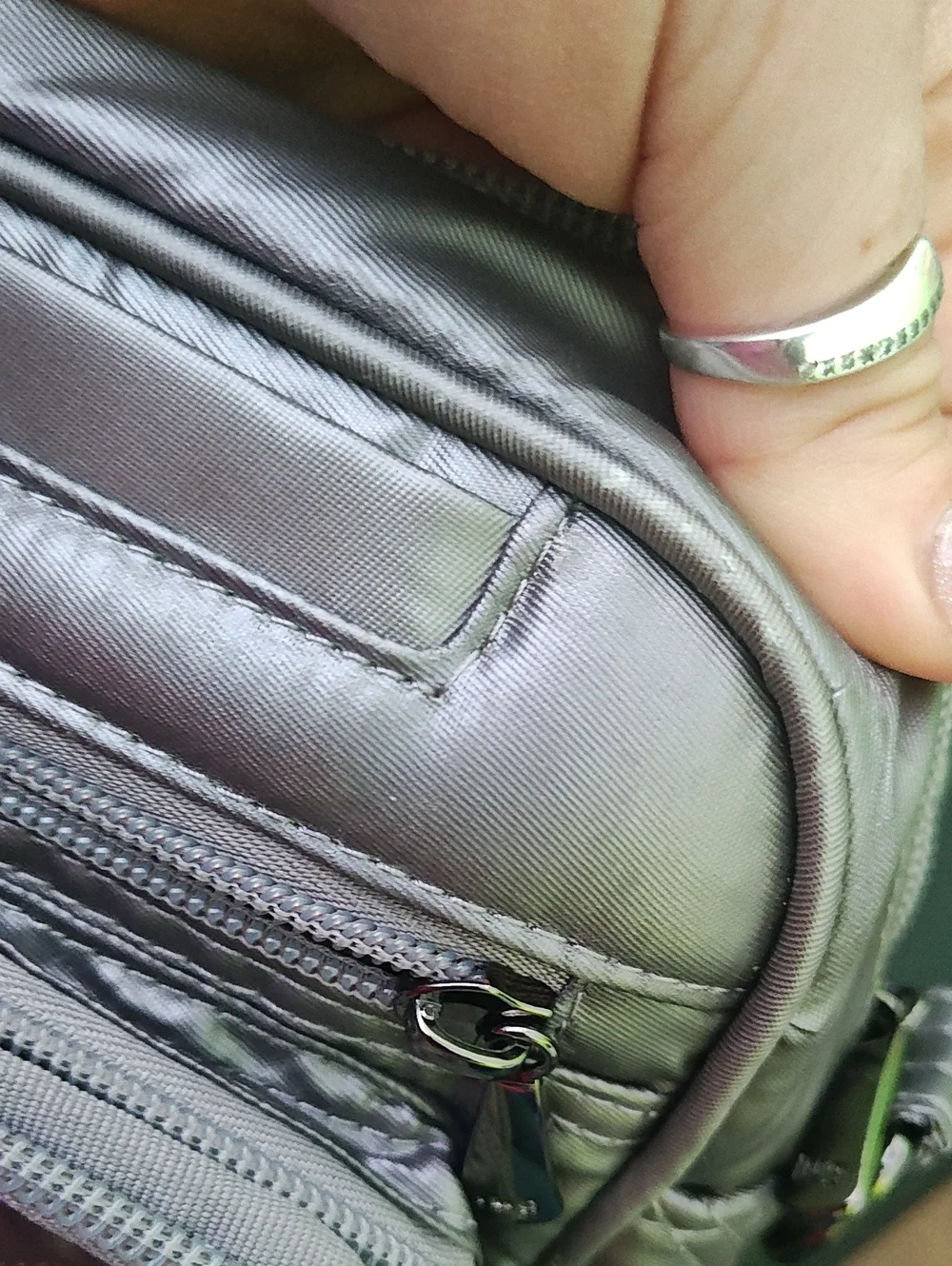 NWT Lug Carousel XL Metallic Pearl
